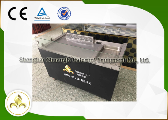 Αγορά φορητή σχάρα Teppanyaki μπριζόλας 140Cm, υπαίθριο επίπεδης κορυφής προσαρμοσμένο σχάρα λογότυπο online manufacture