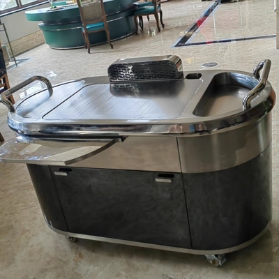 Αγορά Κινητός πίνακας σχαρών Hibachi επιτραπέζιου ανοξείδωτου σχαρών Teppanyaki αερίου online manufacture