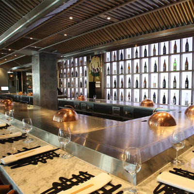 Αγορά Ιαπωνικός πίνακας Hibachi σχαρών Teppanyaki με το προσαρμοσμένο σχέδιο online manufacture