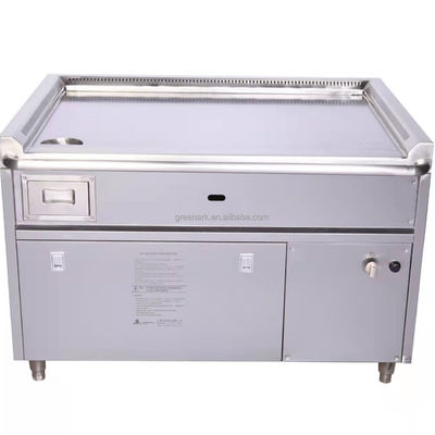 Αγορά Rectangular Teppanyaki Grill Table with 20mm Thick Heating Plate and 600x400mm Cook Area ηλεκτρονική κατασκευή