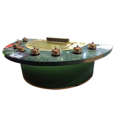 Αγορά Custom Multifunction 7 Seats Teppanyaki Grill Table with 16mm Thick Cold-Rolled Copper Plate ηλεκτρονική κατασκευή