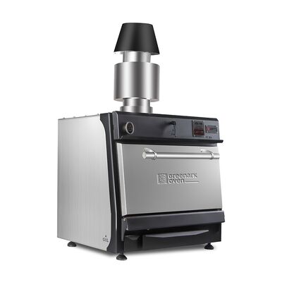 Αγορά Εμπορικός μπάρμπεκιου και φούρνος άνθρακα με κατασκευή από ανοξείδωτο χάλυβα 304, πολυλειτουργική χρήση και θερμοκρασία μαγειρέματος 300-600 °C ηλεκτρονική κατασκευή