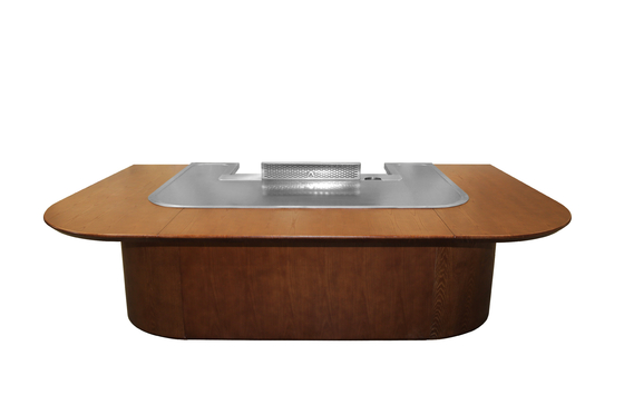 Θολωτή ηλεκτρική σχάρα Teppanyaki / Τραπέζι Teppanyaki από ανοξείδωτο ατσάλι 304