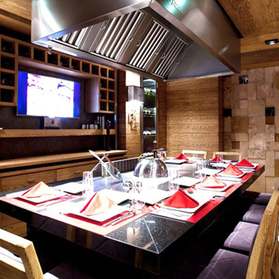 10 Countertop καθισμάτων μαρμάρινος πίνακας σχαρών Teppanyaki επαγωγής ιαπωνικός