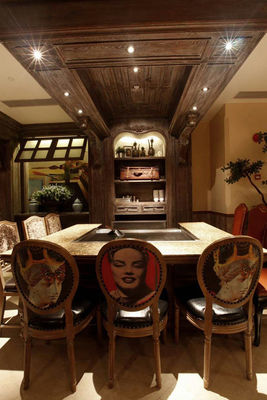 Πίνακας σχαρών Teppanyaki εστιατορίων