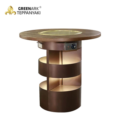 GREENARK Μικρό ηλεκτρικό χαλκό Teppanyaki Grill Table