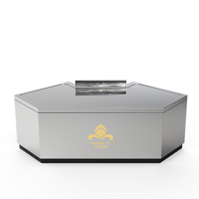 Σχήμα τόξου Teppanyaki Grill Table μπορεί να προσαρμοστεί σε μέγεθος και μέθοδο εξάτμισης καπνού (ανάλογα με τις ανάγκες)hibachi grill
