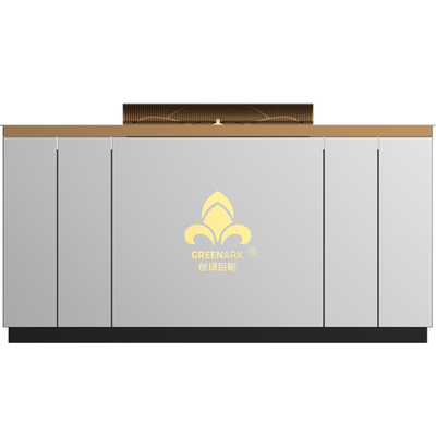 ορθογώνιο Copper Teppanyaki Grill Table μπορεί να προσαρμοστεί σε μέγεθος και μέθοδο εξάτμισης καπνού (ανάλογα με τις ανάγκες)hibachi grill