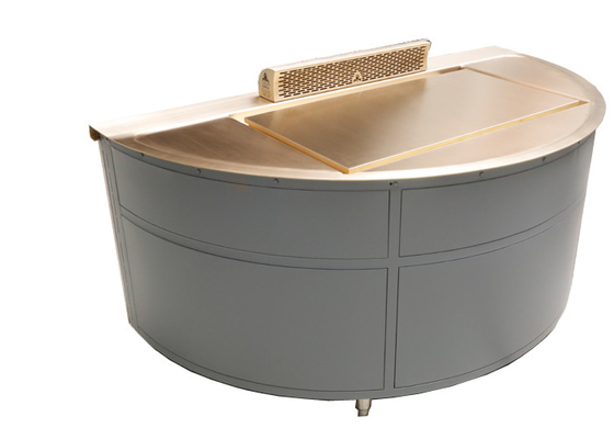 Ηλεκτρική Teppanyaki σχαρών μορφή κύκλων Cooktop ημι για την υπαίθρια σχάρα