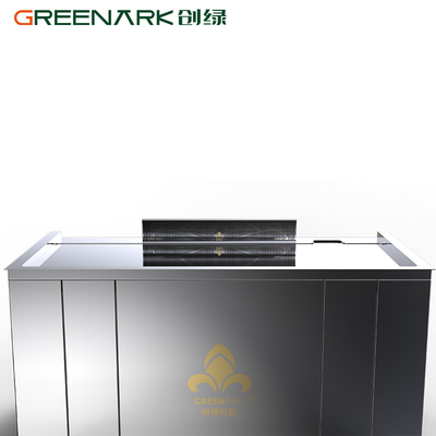 Υψηλής απόδοσης σχάρα Teppanyaki με 20mm τροφικό επίπεδο κράμα χάλυβα countertop & έξυπνη θέρμανση
