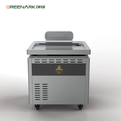 Εμπορικό εξοπλισμό κουζίνας 4.5KW Πολυλειτουργία επαγωγής επίπεδης τηγανίτης Teppanyaki Grill με ντουλάπι