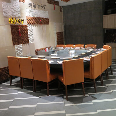 Επαγγελματική Κουζίνα Αψιδωτό Ηλεκτρικό Τραπέζι Teppanyaki Hibachi Grill