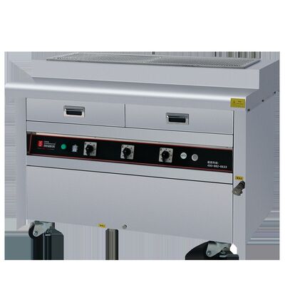 Εμπορικό Grill BBQ Ηλεκτρικό Grill χωρίς καπνό με ισχύ 15KW 800 ° C υψηλή θερμοκρασία και πολυλειτουργική μηχανή ψησίματος από ανοξείδωτο χάλυβα