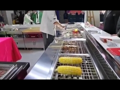 6Ηλεκτρικό μπάρμπεκιου χωρίς καπνό για εστιατόριο