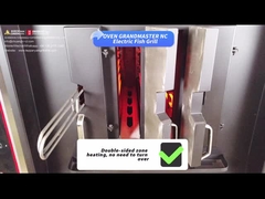 Εμπορική μηχανή φούρνων σχαρών ψαριών εστιατορίων ηλεκτρική